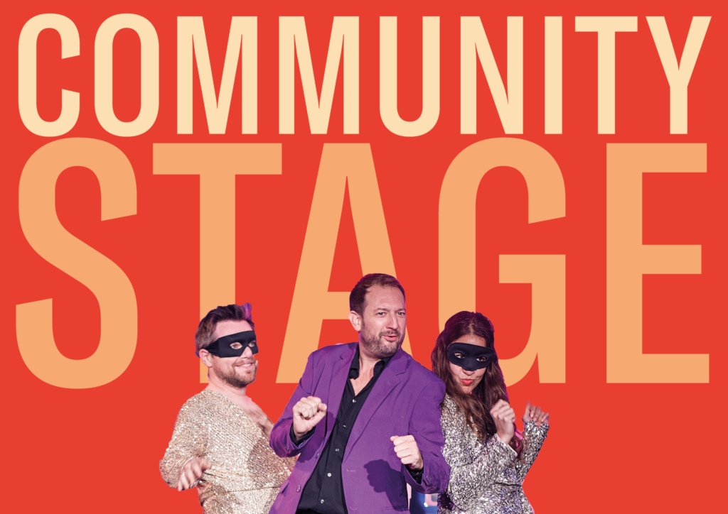 Community Stage - Impro-Ensemble auf der Bühne